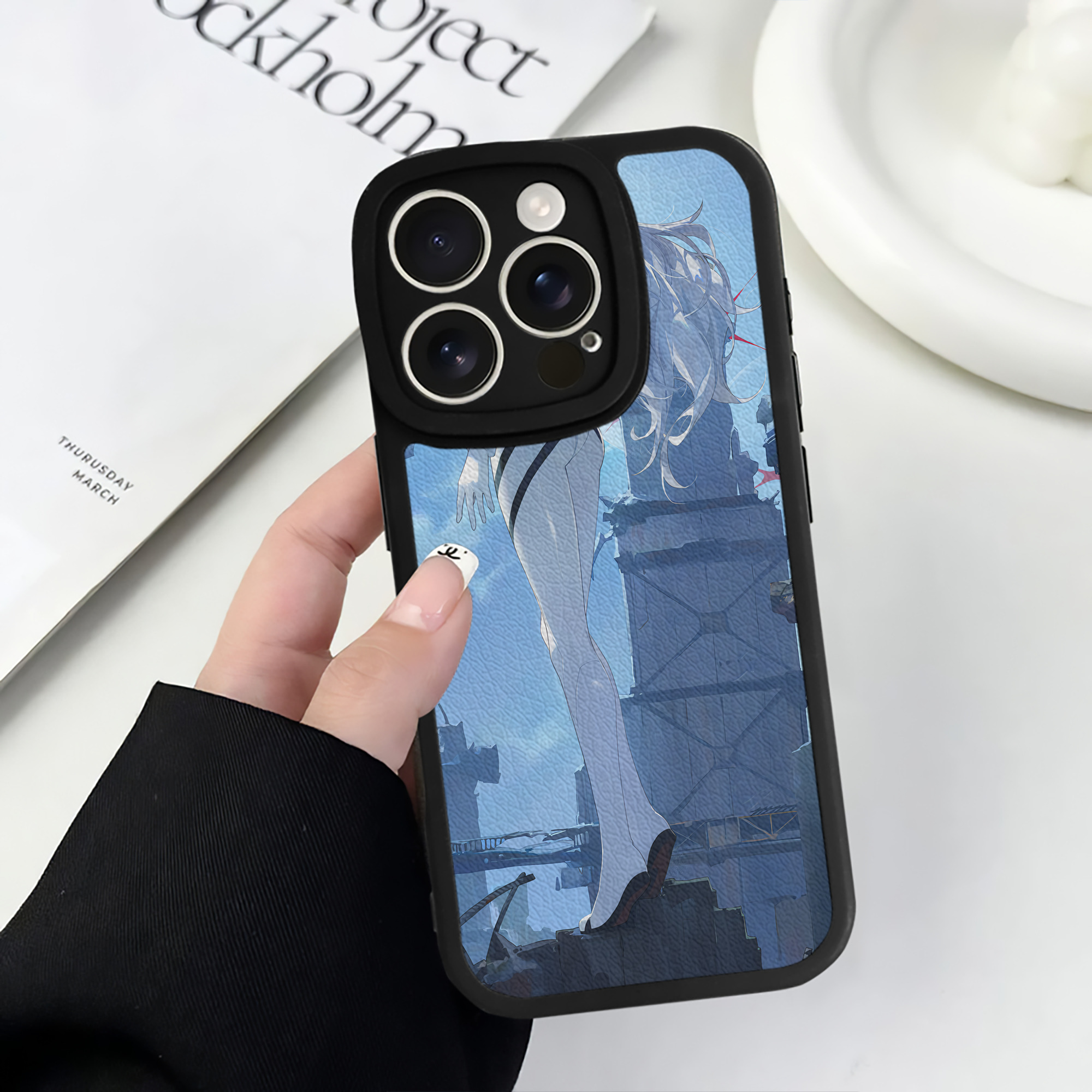 （画像用） EVA 新世紀エヴァンゲリオン 【iPhone 16シリーズ対応】シリコンスマホケース（レザー調） 材質：シリコン